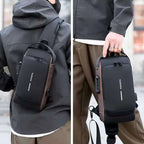 Mochila Antirrobo Con Puerto Usb MARRON